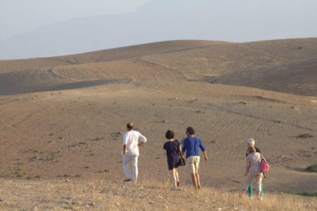 Visite d'un village berbère et thé chez l'habitant