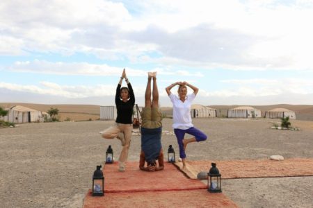 Séance de Yoga Ecotourisme Maroc