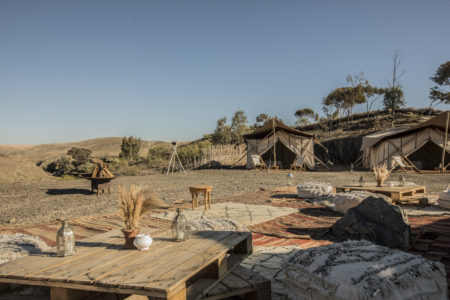 Bivouac Ephémère Ferme El Irch Maroc