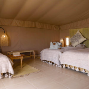 Lodge triple eco camp desert Agafay marrakech maroc