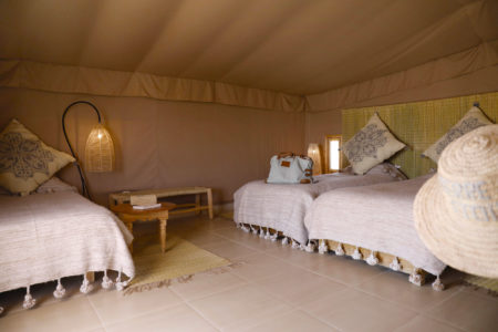 Lodge triple eco camp desert Agafay marrakech maroc